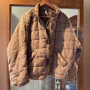 Woman’s free people quilted jacket
